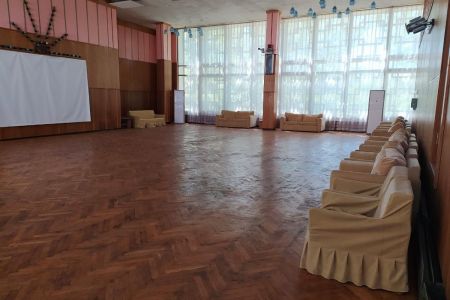 Центральный вход в санаторий